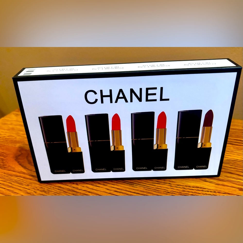 CHANEL NEW ROUGE CREAM LIPSTICK (4) FULL SIZE. NIB